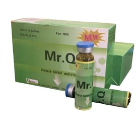 Mr.Q Chinese Herbal for Men, 10ml X 10 Bottles, Liquid Form Supplements, Popular Supplement in Ghana