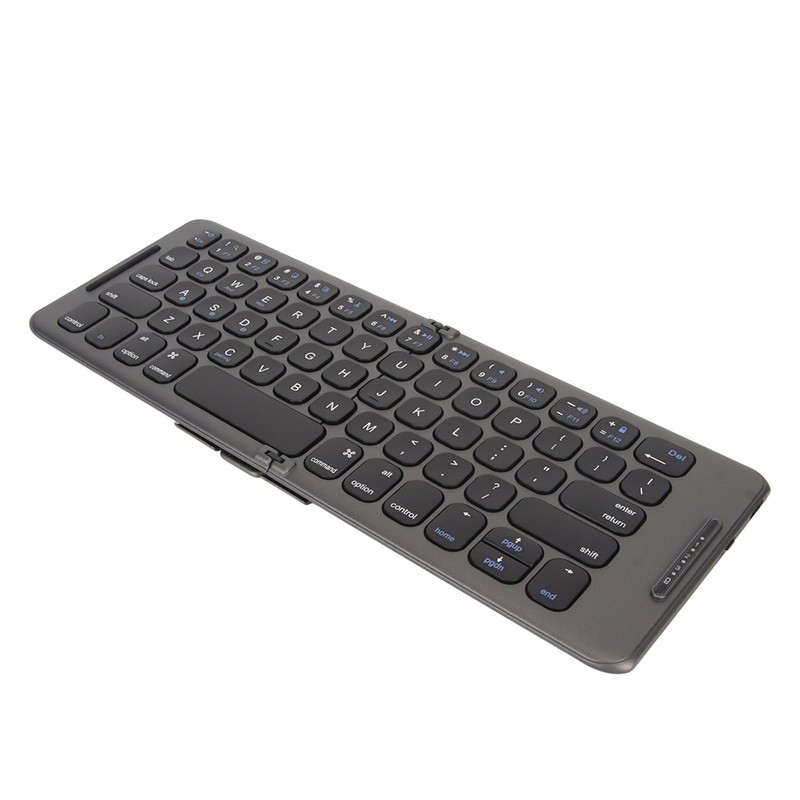 Foldable Bluetooth Keyboard 2 Fold Wireless Keyboard 3 Channel for