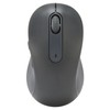 Wireless Mouse Black BT Or USB Receiver Silent Click Adjustable