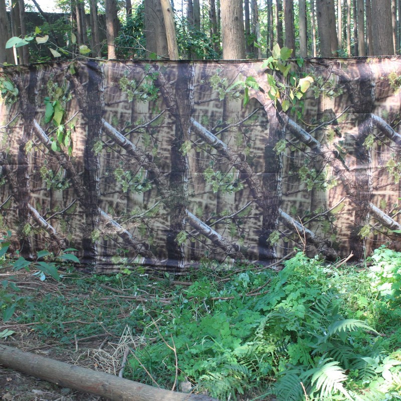 AUSCAMOTEK One Way See Through Camouflage Mesh Camo Netting Material