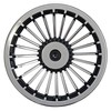 Red Hawk CAP-0002 Wheel Cover Compatible With/Replacement For E-Z-GO 19241G1,