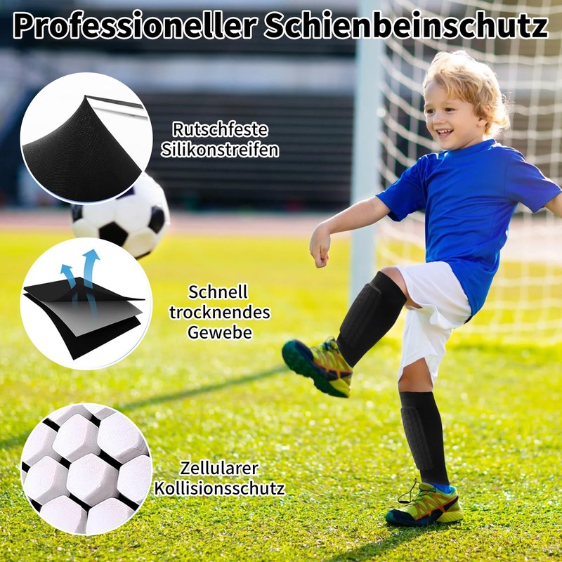 Children's Football Shin Pads