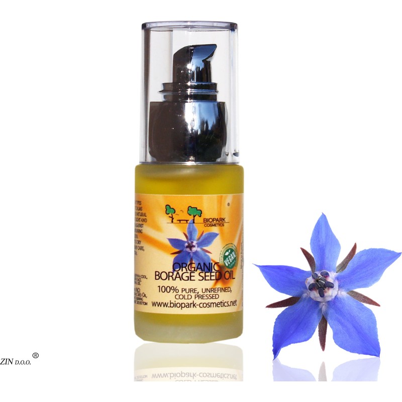 Biopark Cosmetics Organic Borage Oil, 30 ml