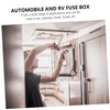 Mobestech 1set Way Fuse Block with Indicator Light Circuit Fuse
