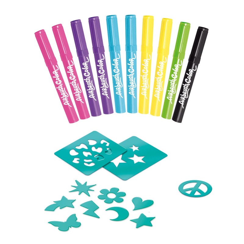 Canal Toys OFG 256 Airbrush Plush Refill, Multi-Colour, 12 x