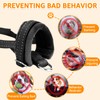 SlowTon Nylon Dog Muzzle, Adjustable Loop, Soft flannel Padding, Comfortable