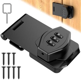 Cerraduras de cerradura de gabinete con código, cerradura de combinación de puerta de clóset de cajón, cerradura sin llave, cerradura de privacidad para puertas pequeñas, armarios, puerta de granero,