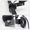 Biqing 2PCS Motorcycle Tube Clamp Mounting Bracket, Motorcycle Headlight Fog