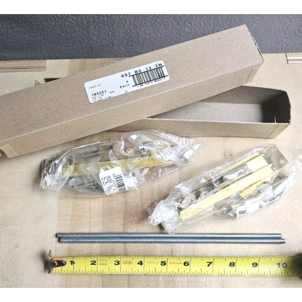 IVES HB Ives Fb457 Manual Flush Bolts 1 Set (2