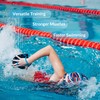 Sporti Power Swim Paddles - Swimming Training Hand Paddles -