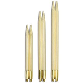 Seeknit Circular Knitting Needles, Bamboo, Beige, 12.5 cm x 7 mm