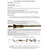 SENTO Bathtub and Shower 3 Handle Tub Trim Set For