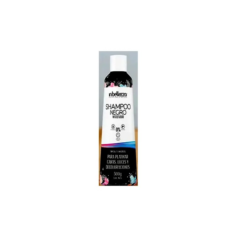 Shampoo Matizador Negro P/canas Y Decoloracion In Bellezza