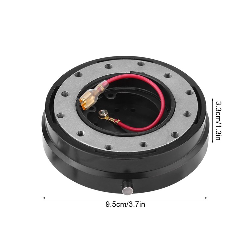 Universal Steering Wheel Quick Release Hub Adapter Boss Kit for