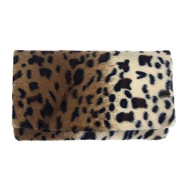 Plan B, Zigarettenetui Tabak Rollen, Yolo 05, 16 x 8,50 cm, 50 g, mit Eva-Gummi Tasche, Leopardenmuste, Damen, Kurzhaar-Gewebe (Animal Print)