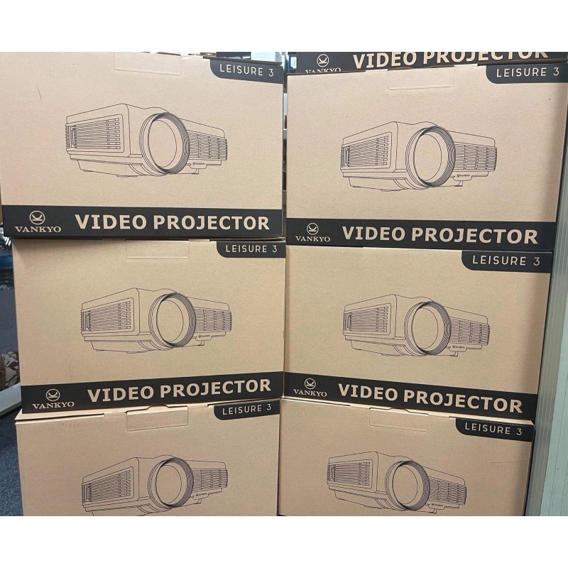 General VANKYO Leisure 3 1080P Supported Mini Projector 2400 Lux