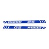 2 Reflective Stickers Compatible with Motorcycle R 1200 GS Adventure