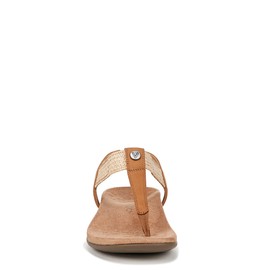 VIONIC Women's Brea Ankle Straps Heeled Sandal, Camel Nbck Leather, 10