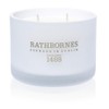 Rathbornes Two Wick Classic Scented Candle Dublin Tea Rose Oud