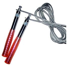 BAY® "OLYMP" Jump Rope Pink Red Steel Ball Bearing 280 300 320 cm Skipping Rope Adjustable Length Skipping Rope Skipping Rope Children Women Kids Adults Boxing Fitness Pink Rope