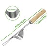 Zocipro Stainless Steel Weeder Hand Weeder for the Garden, Hand