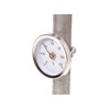 Aqbau® Insertion Thermometer Diameter 63 mm, Bimetal Thermometer 0-120°C -