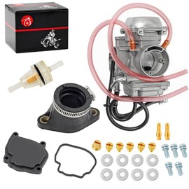 MOTO1988 Carburetor Carb & Intake Manifold Boot For Arctic Cat 400 1998 1999 2000 2001 0470-362