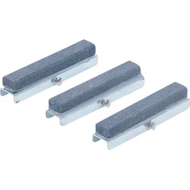 3 Spare Grinding Heads for Art. 1156, 50 mm Heads, Grain # 220