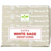 Satya Nag Champa Incense Cones, White Sage Scent, One Pack