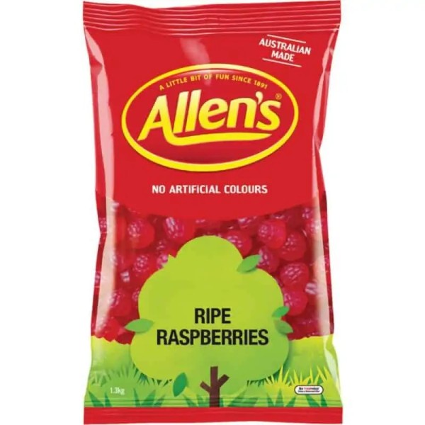 Allens Bulk Allens Raspberries 1.3kg