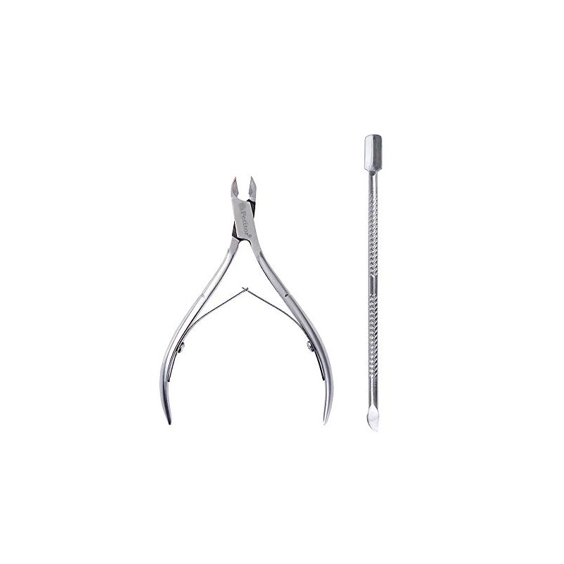 Nail Care Tool Cuticle Care Cuticle Nipper Metal Pusher Set