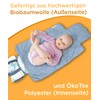 Jubi® Changing Mat Blue Made of Organic Cotton and ÖkoTex