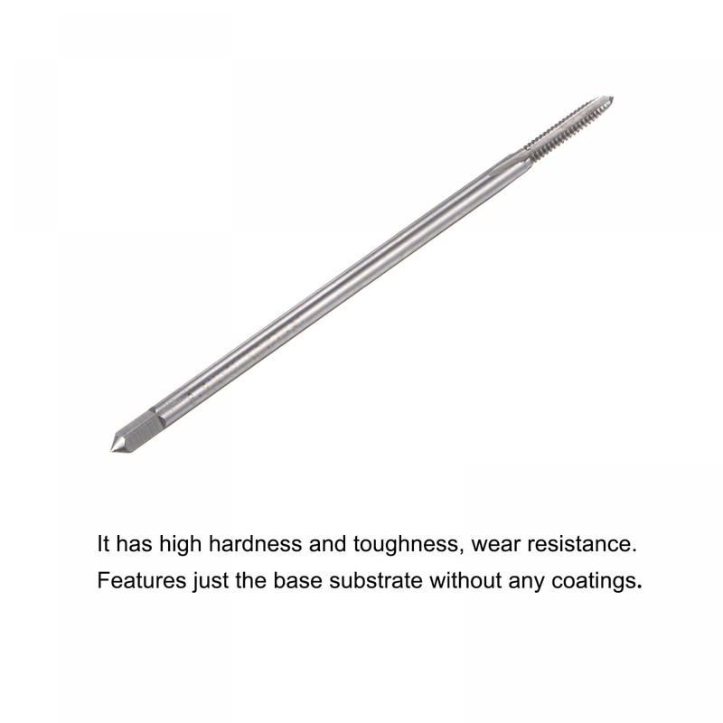 uxcell Thread Milling Taps, #6-32 UNC High Speed Steel (HSS)