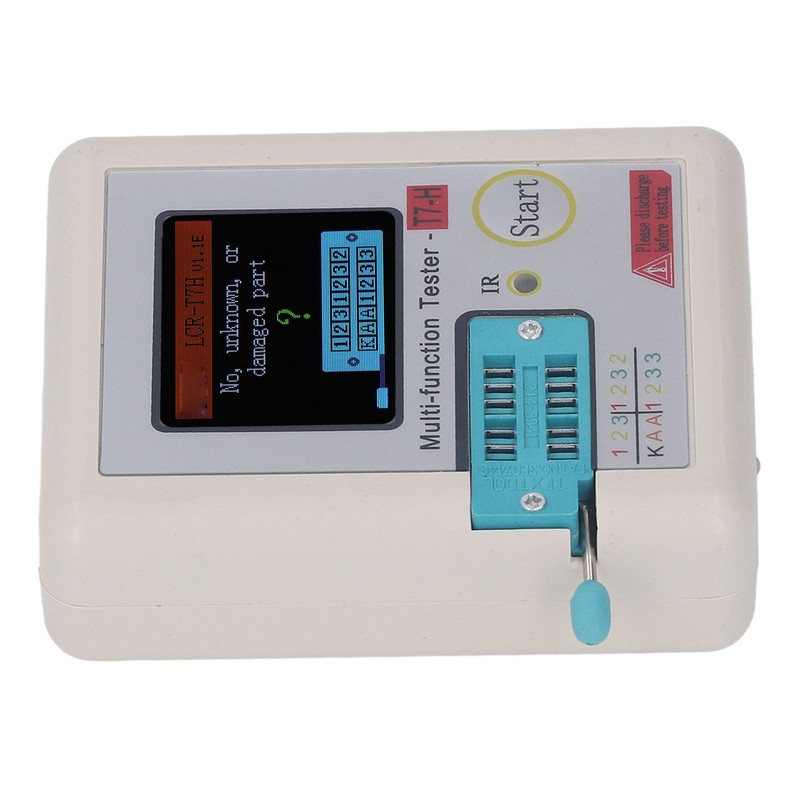 Transistor Meter High Accuracy LCD Display Automatic ESR Tester for