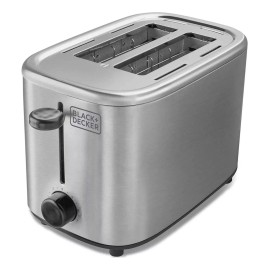 Black+Decker Tostador Black+decker Tr0011ss 2 Rebanadas 7 Niveles Color Plateado