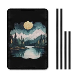 Whosucclay Forest RV Door Window Shade Cover Universal Sun Shade Accessories Fits Most RV Window Camper Camper Privacy Entrance Sun Blackout Fabric