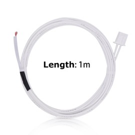 5PCS Creality Ender 3 Thermistor 1m/39inches NTC 3950 100k Thermistor Temp Sensor for Creality Ender 3，Ender 3 Pro，Ender 3 Neo，Voxelab Aquila 3D Printer 2Pin XH2.54