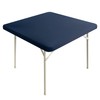 Monibana - Fundas de mesa cuadradas elásticas de elastano ajustadas