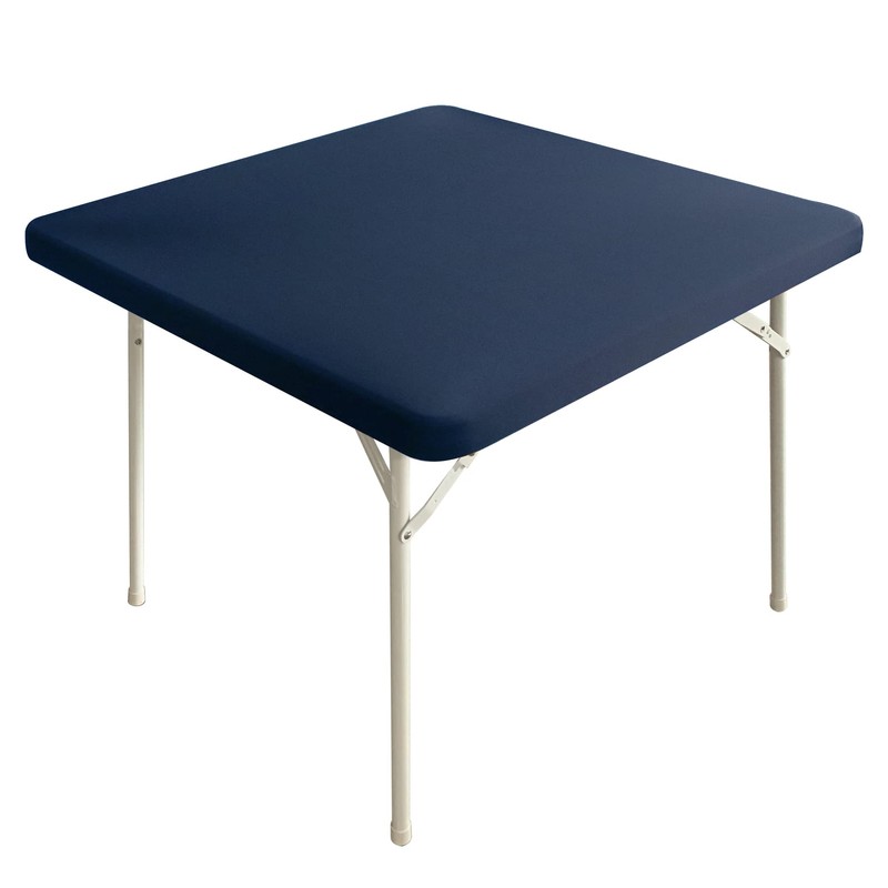 Monibana - Fundas de mesa cuadradas elásticas de elastano ajustadas
