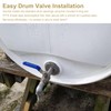 Drum Faucet for 55 Gallon Drum, 2" Stainless Steel Barrel