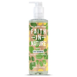 Faith In Nature Natural Chamomile Dog Shampoo, Vegan & Cruelty Free, No SLS,Silicones or Parabens, Gentle, For Sensitive Dogs and Puppies, 400ml