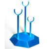 SHEETA 3D Printed Dragon Display Stand, Blue PLA Holder for