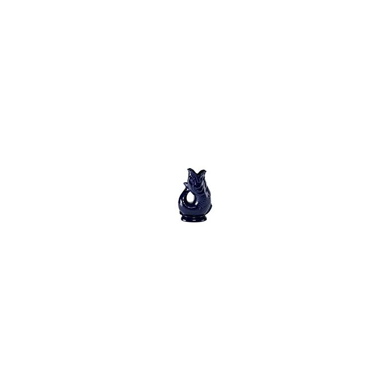 Gluggle . Cobalt Blue Gluggle / Glug Glug Jug (Large)