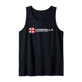 Umbrella Corporation Evil Zombie Company Logo Tank Top