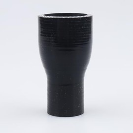 AC PERFORMANCE AC PERFORMANCE ID 1-3/8" to 3/4" (35mm to 19mm) Silicone Hose Straight Reducer 3-Ply Reinforced Black, 3" Length