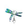 Handgefertigt Fantasy Glass Suncatcher Libelle Geschenk Pfau