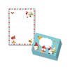 Letter Paper Set Christmas Tomte Gnome as Letter Pad with
