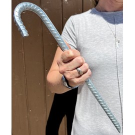 50 x KOVA Galvanised Ground Anchors XXL Pegs Approx. 39 cm 15 Inch Pegs Ground Spike Construction Anchor Nail Tent Nail with Chisel Tip, Ideal for Attaching Football Goal, Bouncy Castle, Trampoline,
