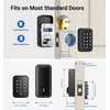 Veise Keyless Entry Door Lock, Electronic Keypad Deadbolt, Auto Lock,