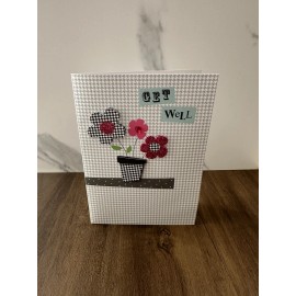 Second Nature Embellished Get Well greeting card